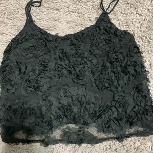 Abercrombie and finch flower crop top!!!